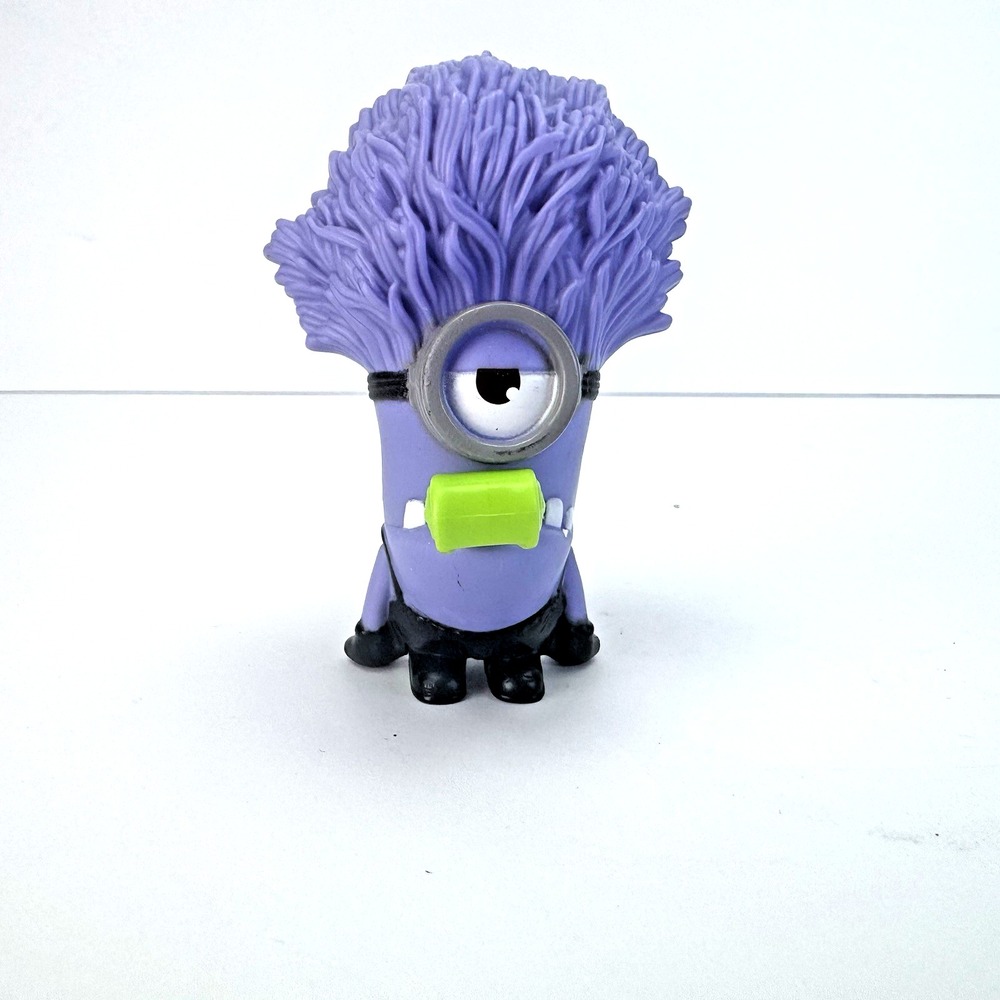 MCDONALD'S HAPPY MEAL 2013 CATTIVISSIMO ME 2 EVIL‎ MINIONS NOISEMAKER PURPLE